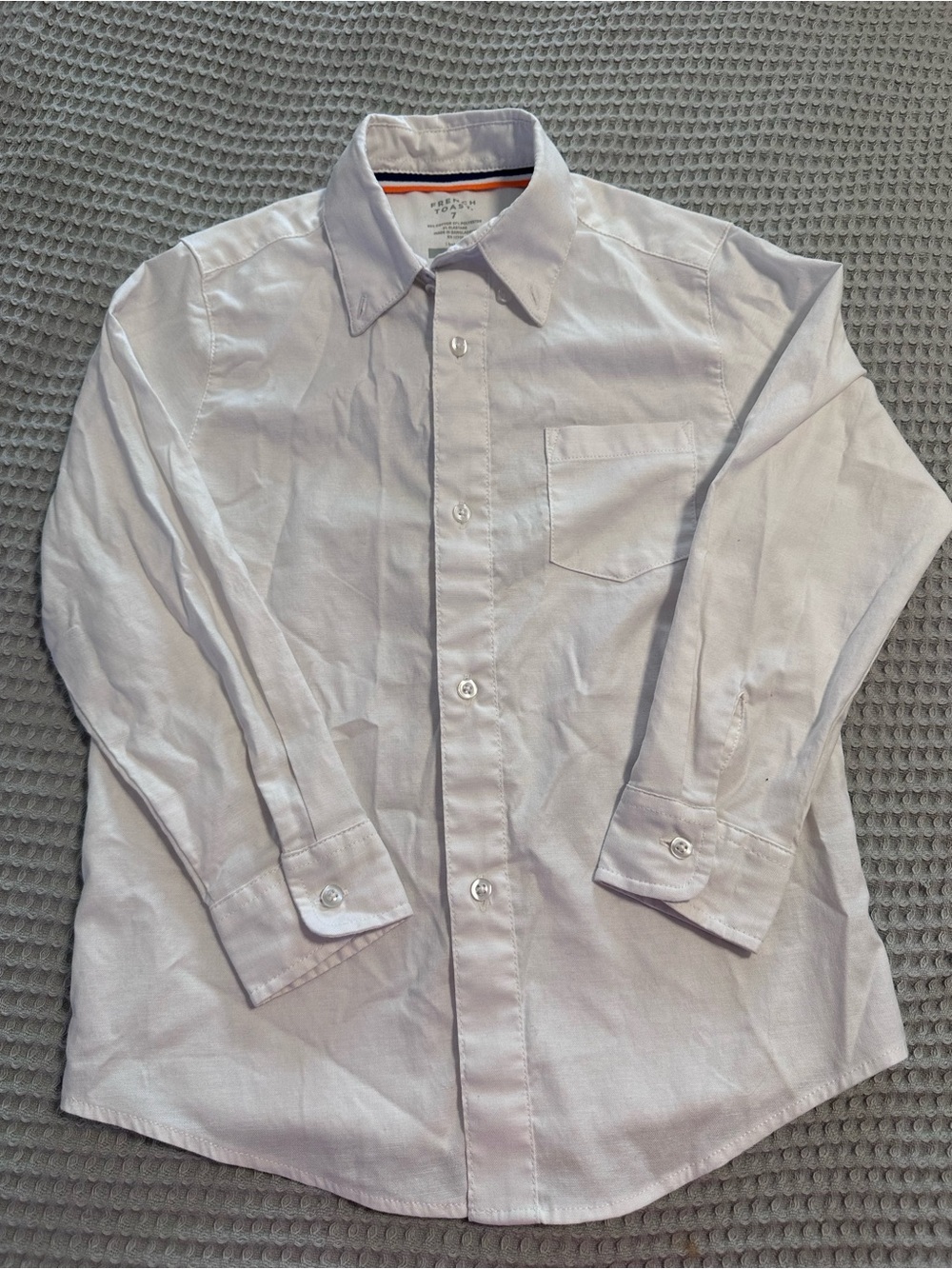 French Toast White Boys' Long-Sleeve Dress Shirt